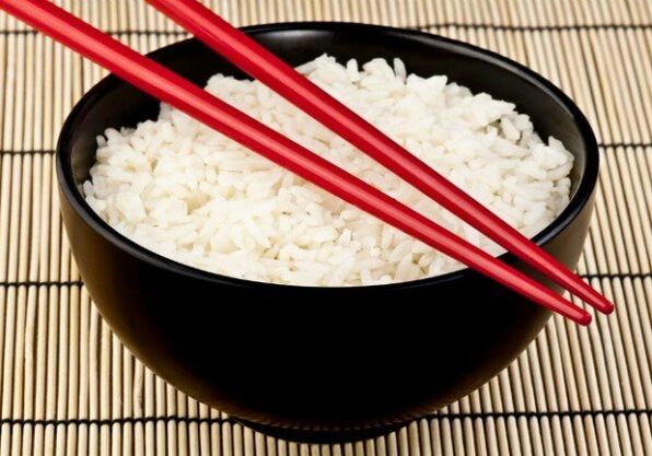 ryža pre japonskú diétu