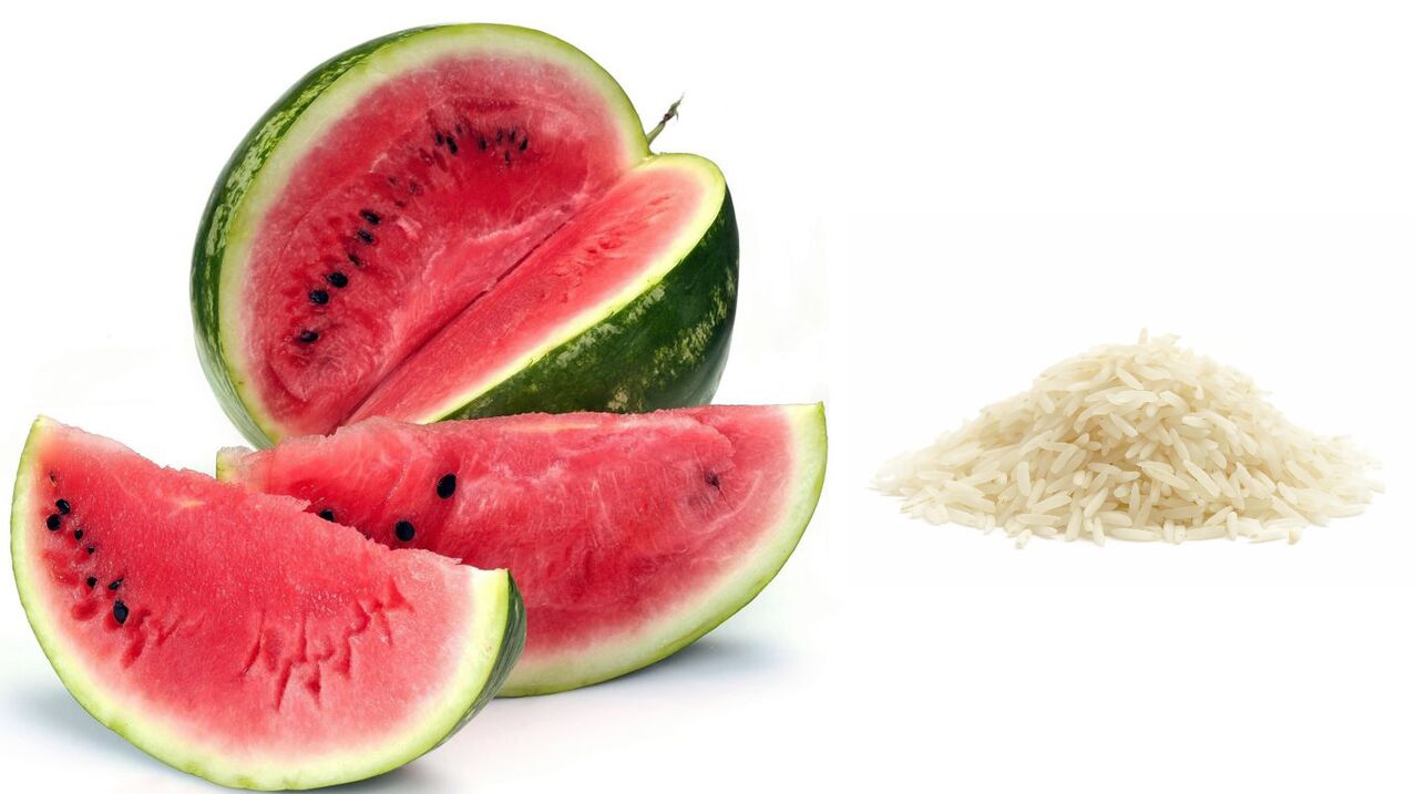 diéta s melónovou ryžou